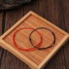 Handgefertigtes Perlenarmband Rotes Seil Verstellbar Transfer Glücksperlen Einfacher Stil Freundschaftsarmband Feiner Schmuck Geschenk