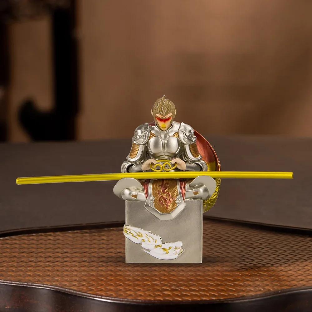 Qi Tian Da Sheng Sun Wukong Decorative Home Decoration Dou Defeats Buddha Tea Pet Fish Tank Car Mounted Chinese Style Handicraft