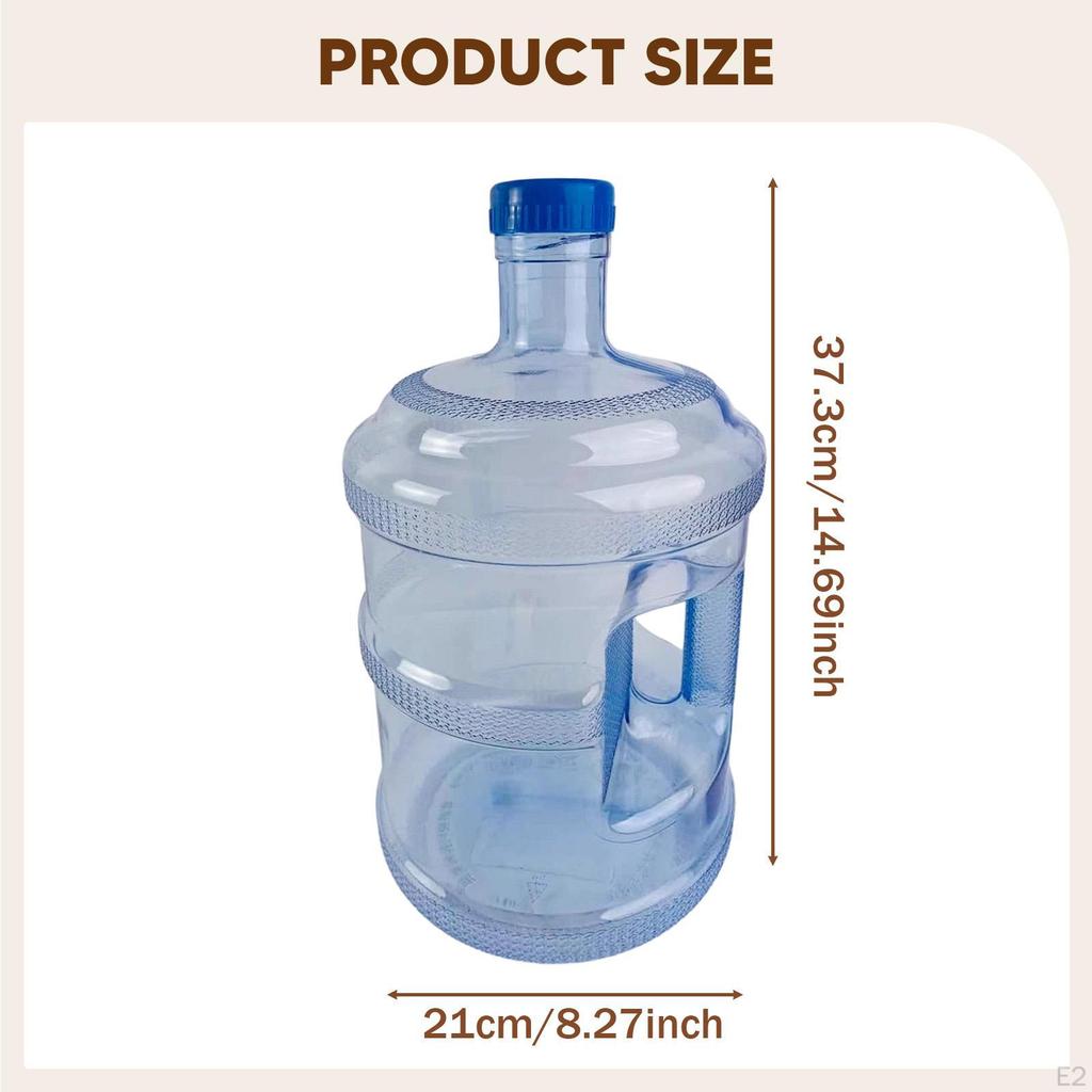Water Bottle Bottled Bucket 7.5L Food Grade Thickened Portable Container Camping Storage Jug