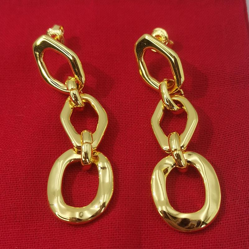 2024 UNO Fashionable & Exquisite Women's Earrings - European & American Style Romantic Festival Jewelry Gift