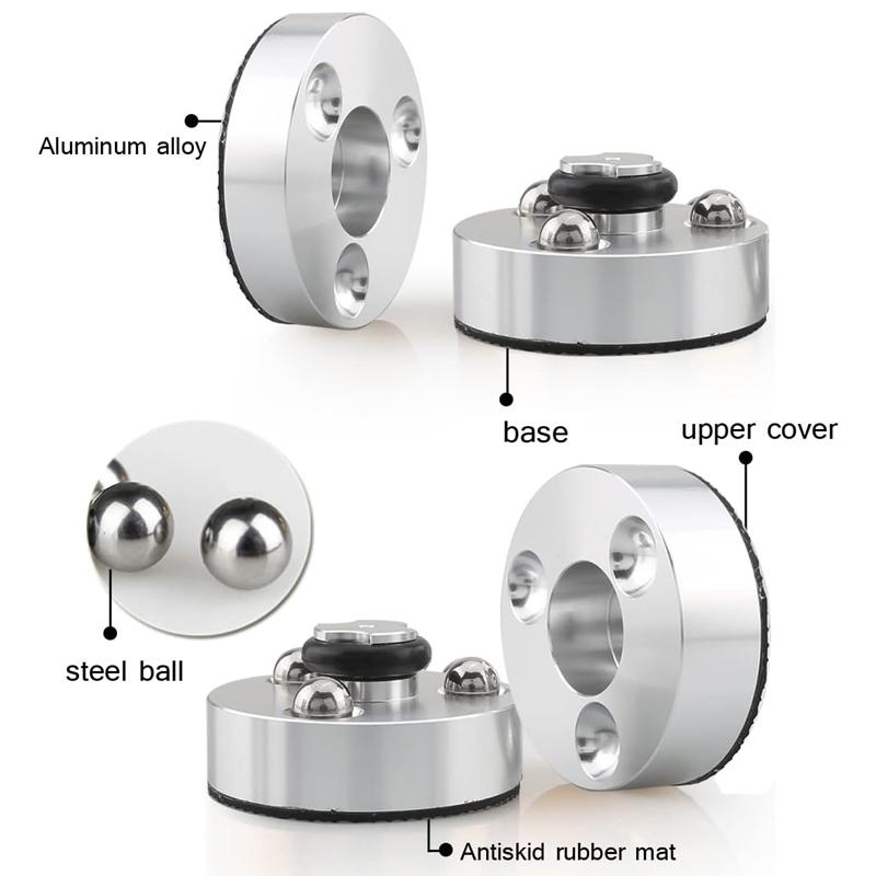 HIFI Audio Speakers Amplifier Chassis Beads DAC CD Player Anti-shock Absorber Foot Feet Pads Vibration Absorption Stands Spikes