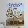 Cartoon CClarences Printed Large Wall Tapestry Hanging Tarot Hippie Wall Rugs Dorm Art Home Decor