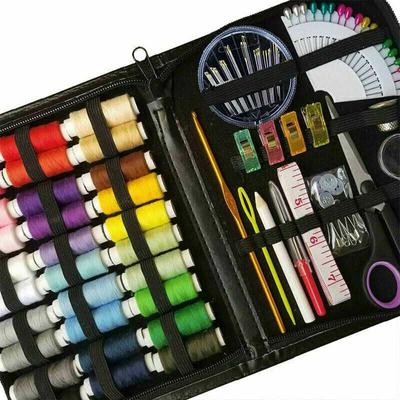 100Pcs Needles Home Needles Thread Scissors Set Box Needlebox Box Sets Sewing Kit Necessary Portable