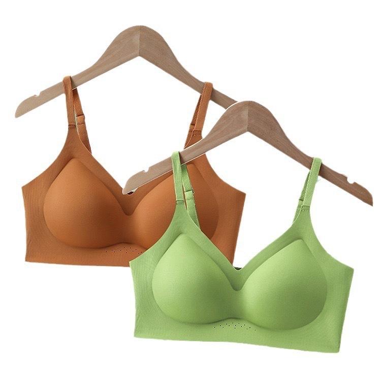 The New Seamless Women's Underwear Is Comfortable and Steel-free. Small Breasts Are Large and Anti-sagging. Thin Bras for Women