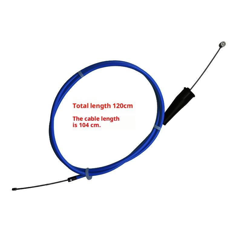 1Pcs Universal Motorcycle Accelerator Straight Connection Throttle Cable 1200Mm For Motorcycle Atv Cqr Crf