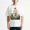 Che Guevara Marx Castro Beer Toast Retro Vintage T-Shirt Communist Party Tee