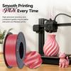 1,75 mm PLA-filament Silke 3D-skrivarfilament, 1 kg rulle för FDM-skrivare, Glänsande metalliska DIY-prydnader och modellmaterial