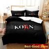 Korn rock Set Lenzuola Set Lenzuola Stampato Con Federe Copripiumino Letto Morbido Singolo Matrimoniale Queen Super King Size Camera da Letto