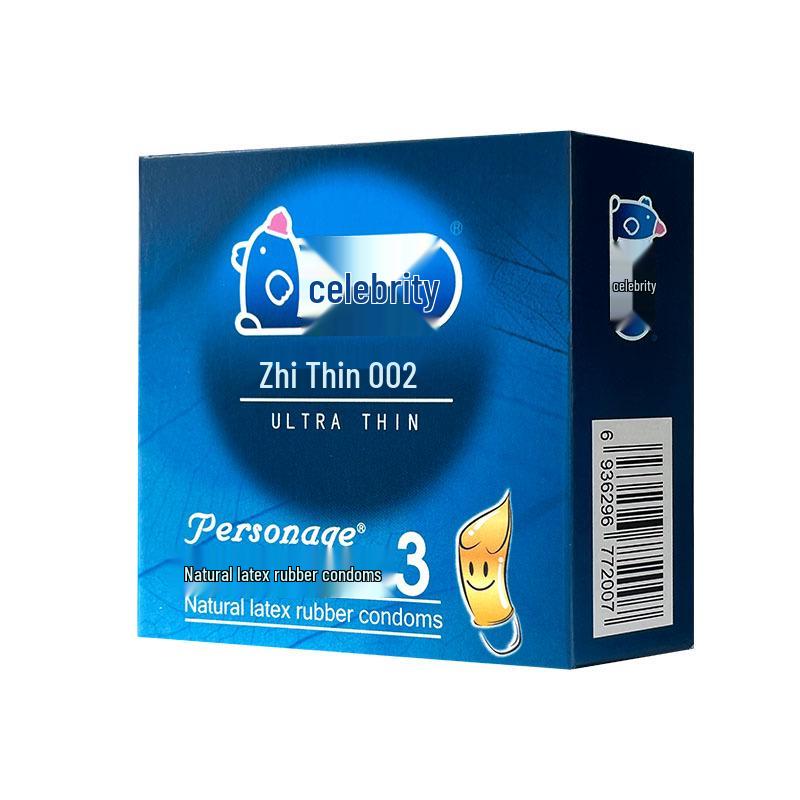 Celebrity Premium Hyaluronic Acid Ultra-Thin Dotted Ribbed Condoms