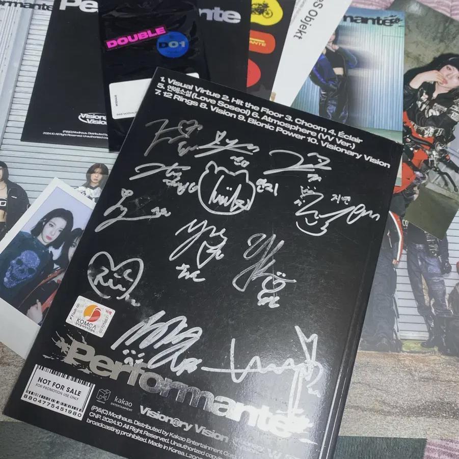 

Triples Svv Dance Unit 12 Person Signed Comment Non-Selling Album Black Version
