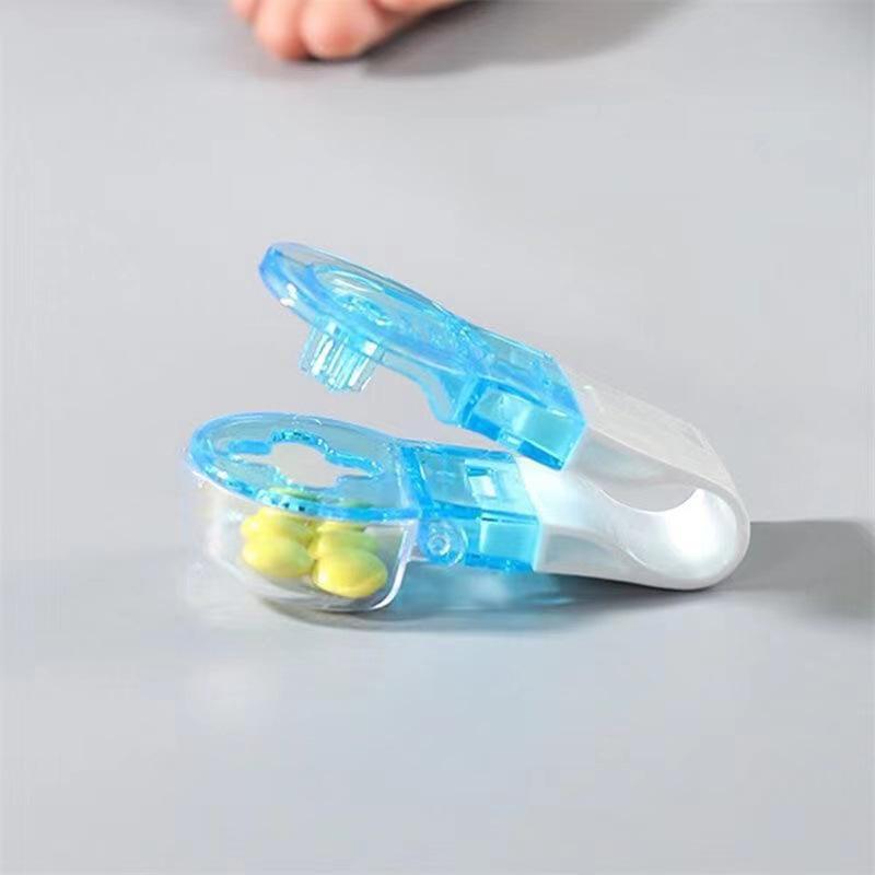 

Convenient Medicine Dispenser Medicine Box Elderly Press Transparent Travel Portable Pill Storage Household Tools