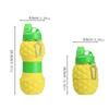 Fruit Shape Pineapple Sport Bottle Pineapple Collapsible Water Bottles  Outdoor