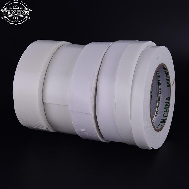 5M Foam Double Faced Adhesive Craft Padded Mounting White Strong Double Sided Sticky Tape Size 1.5/1.8//2.4/3.0/3.6/4.0cm Width