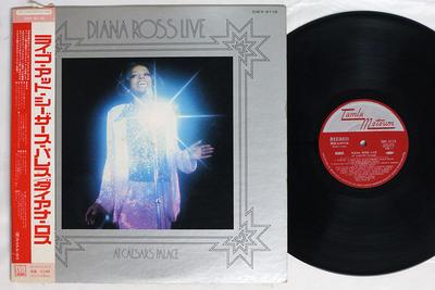 LP Record DIANA ROSS - Diana Ross Live At Caesars Palace SWX6119 MOTOWN 1974 Japan Soul/Funk Used