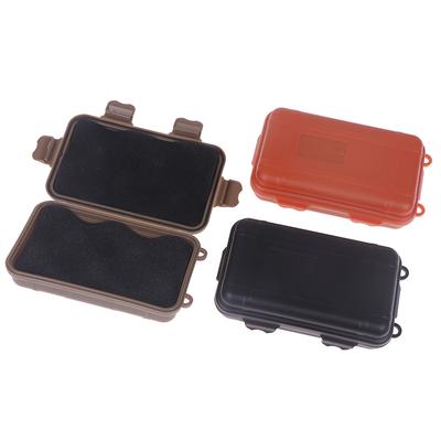 Outdoor Shockproof Waterproof Boxes Survival Airtight Case Holder For Storage Matches Small Tools Travel Sealed Storage Box