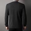 Men’s Casual Two-in-One Shirt Collar Knit Cardigan