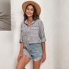 Elegant Women's summer blouses  striped casual woman tops women shirt blouse blusas blusa feminina long sleeve top female mujer