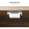 FEANDREA PCL002X01 Cat Litter Tray Vintage Brown