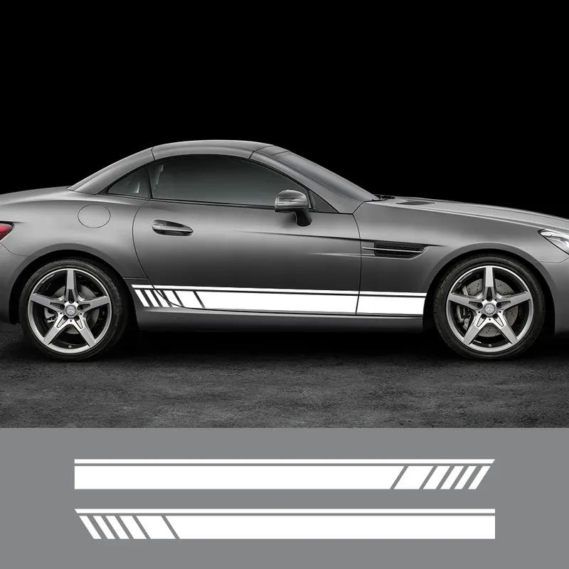 Car Door Side Vinyl Stickers For Mercedes Benz G Glass G55 G63 AMG W463 G500 Class G350D Auto Stripes Decor Decals Accessories
