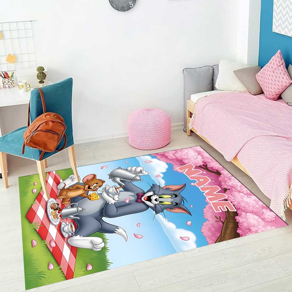 Warner Bros. Funktioniert (32) Personalisieren Sie Ihren Namens-Teppich, Ihr Bürostuhl-Kissen, Ihr Geschenk für Schlafzimmer und Wohnzimmer zu Hause.