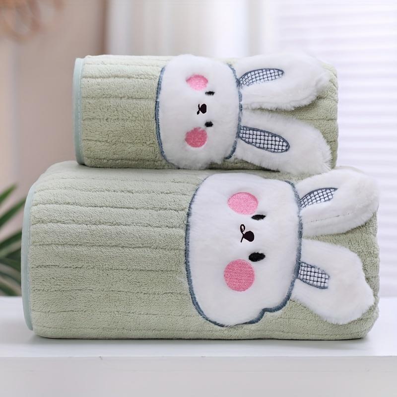Cartoon Rabbit Towel Quick-Drying Absorbent Bath Towel