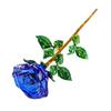 Unique Crystal Colored Glass Rose For Romance Gift And Table Centerpieces Decoration Stylish Birthday Gift