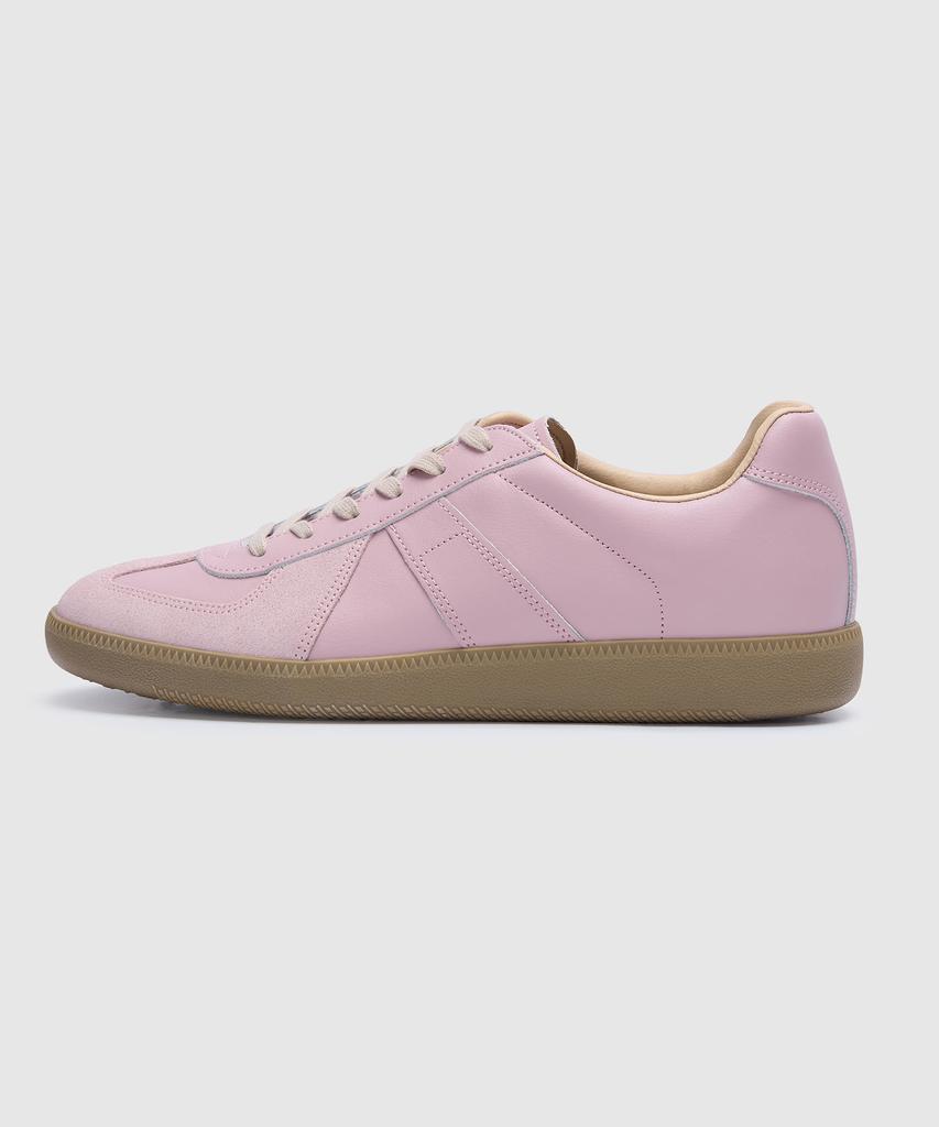 Daonato Deutsche Militär-Sneakers+5cm (Rosa)