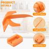 4 Pcs Electric Orange Juicer Spare Parts for XC-2000E Lemon Orange Juicing Machine Orange Cutter Orange Peeler