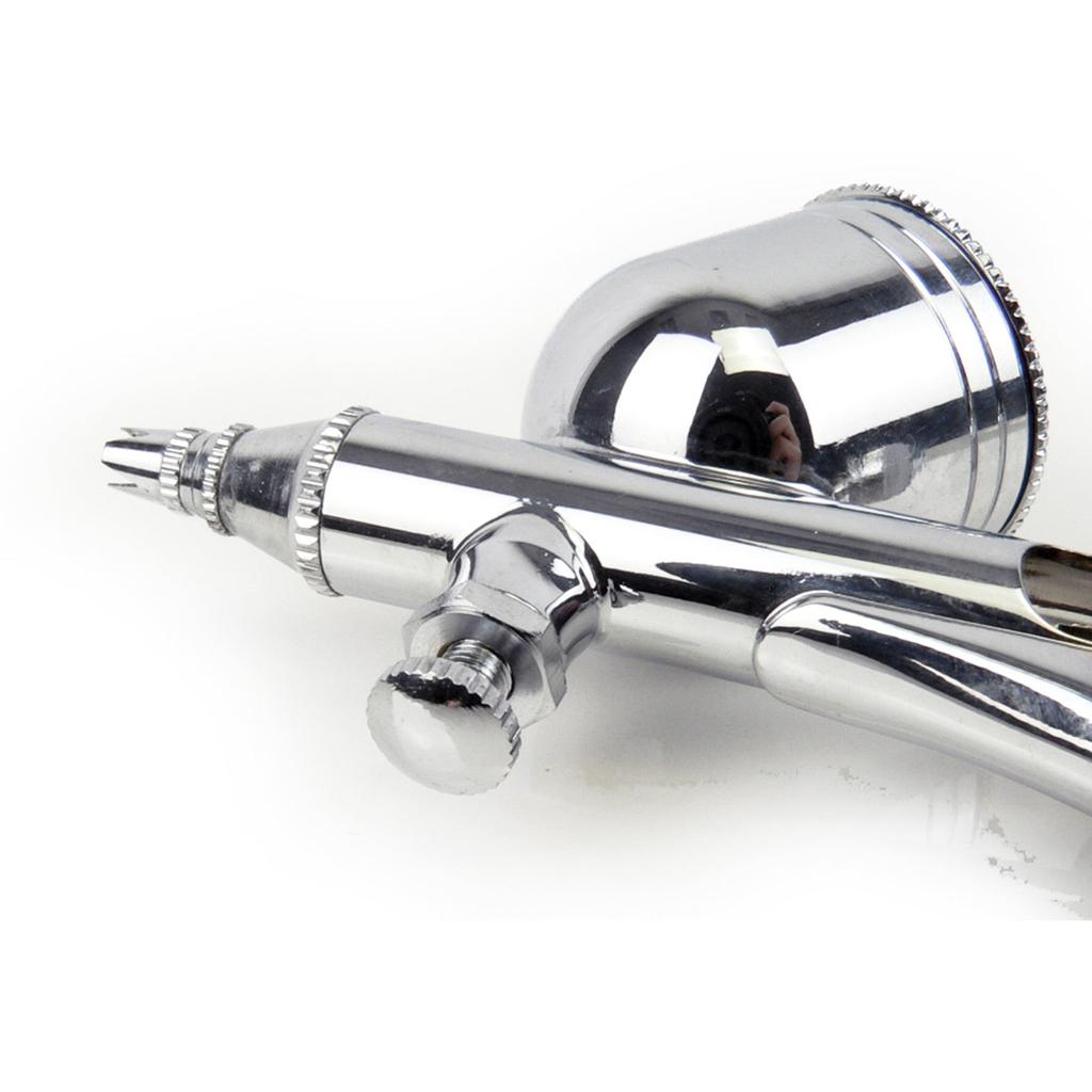 Paint Sprayers Dynamic Power Air Brush Spray Gun Dual Action Mirco Control Kit 0.2Mm