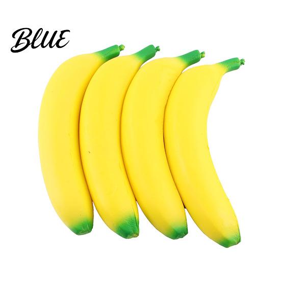 Banana Stress Toy Simulation Large Squeeze Stretchy Slow Rebound Decompression Fidget Portable Simulated Fruit Sensory Adults Relaxation