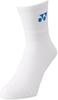 YONEX Shorts and Free Size Men's Socks, White/Blue (207),