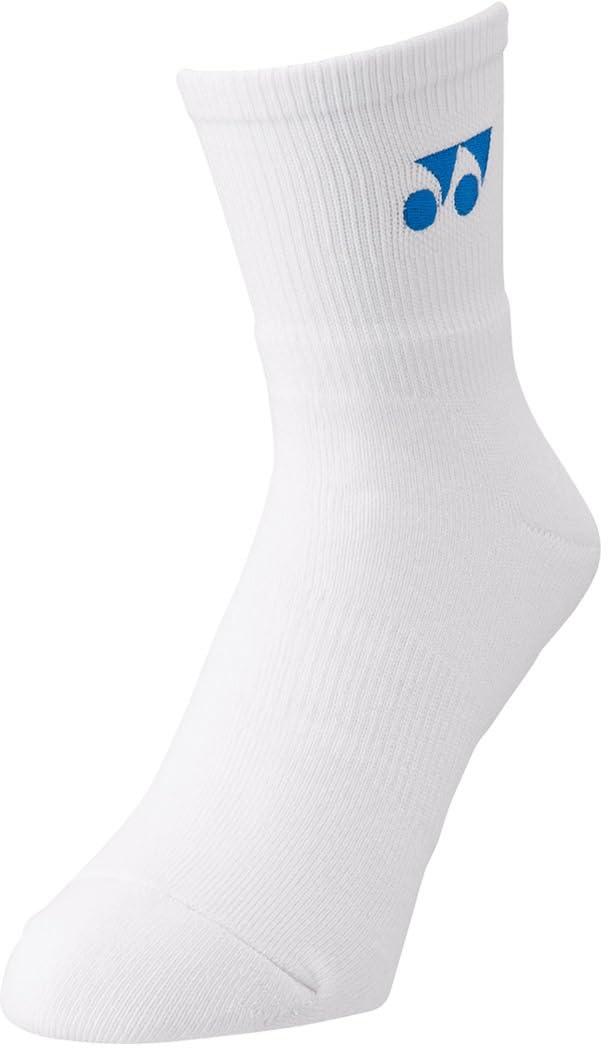 

Yonex Shorts and Free Size Men s Socks, White/Blue (207),