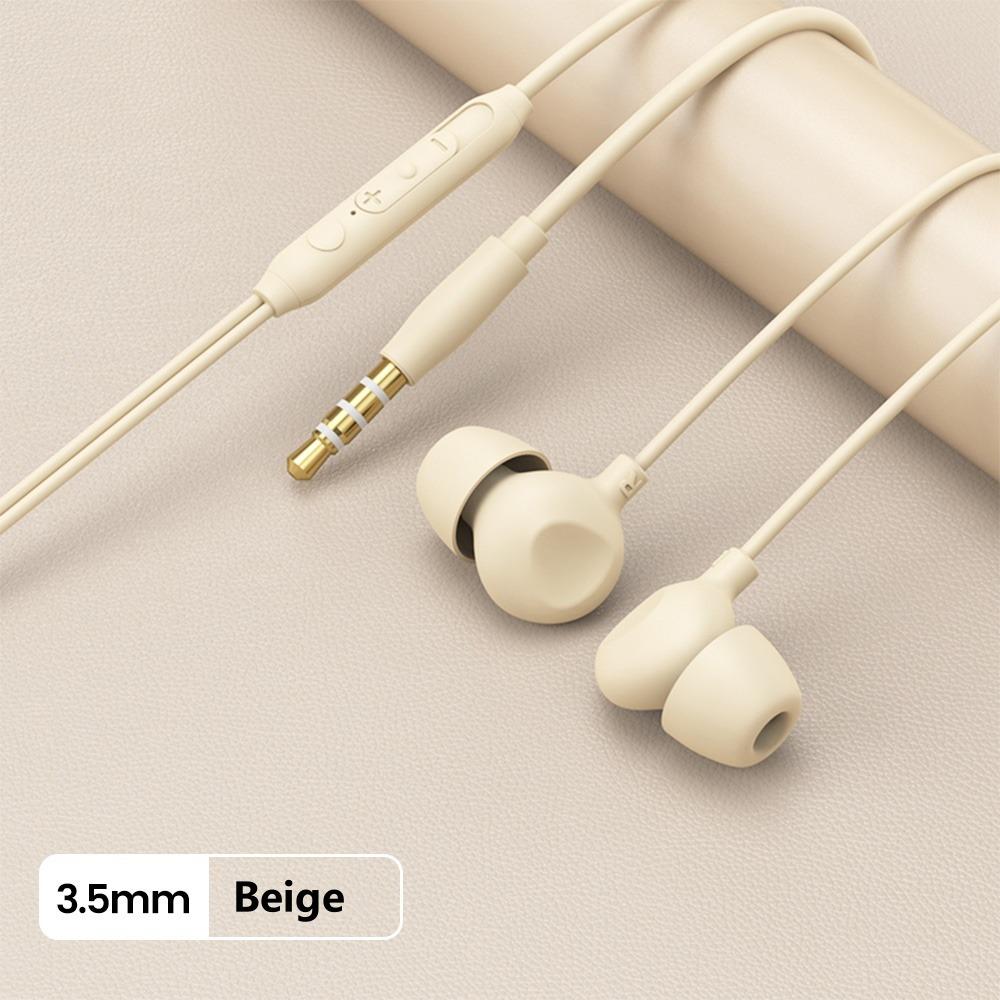 High Sound Quality Sleep Earphones Type C In-Ear Headphones Wired Earphones Mobile Phone Use