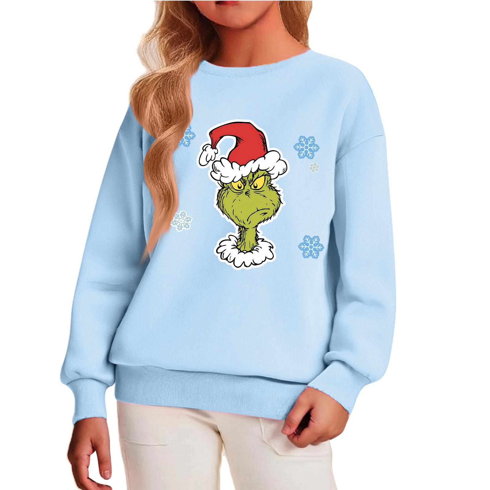 

Детский повседневный пуловер с круглым вырезом и принтом, с длинными рукавами и капюшоном 140