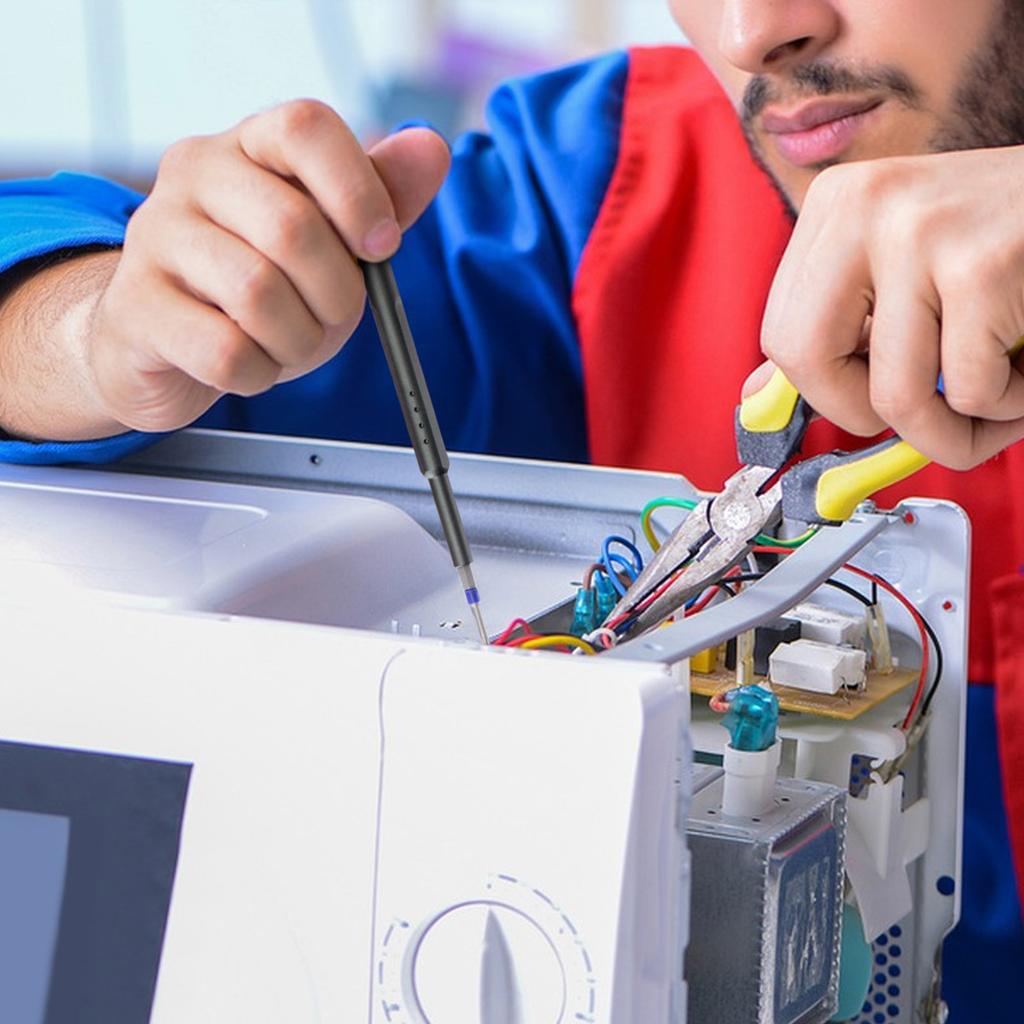 Präzisionsschraubendreher-Set mit mehreren Bits für Elektronikreparatur / Wartung kleiner Geräte / Inklusive langlebigem Aufbewahrungskoffer