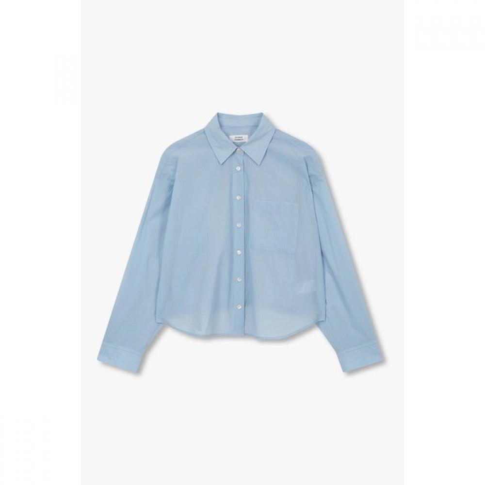 STUDIO TOMBOY Back Banding Stripe Long Sleeve Shirt 9105321087ar 
