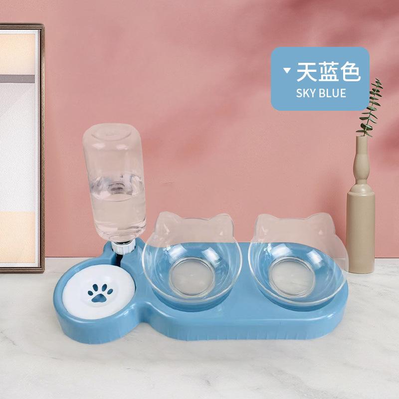 Snail Bowl Cat Bowl Automatic Pet Feeder Drinking Fountain Cat Dog Bowl Cat Bowl Supplies Water Bowl