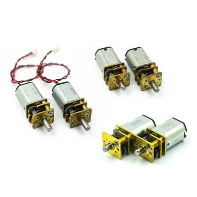 N20 Micro Reduction Motor DC3V-6V DC Motor Pure Steel Metal Gear Reduction