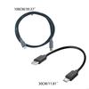 30cm Type C to Micro USB Male Sync Charge OTG CHARGER Cable Cord Adapter For Phone Huawei Samsung Xiaomi Usbc Wire