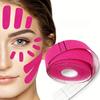 Elastic Face Lift Tape Instantly Lifts Sagging Jowls, Neck Skin & Double Chin for a Defined V Jawline, Reusable-0.98*196.85 Inch