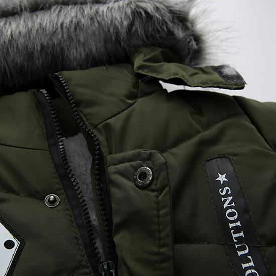 2023 Boys' Thickened Cotton Jacket - Cross-Border E-Commerce Edition