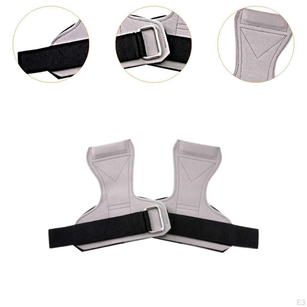 Fitnesshandschuhe Kreuzhebe-Gürtel Rutschfest Utility Crossfit-Zubehör Handflächenschützer Klimmzugbänder für