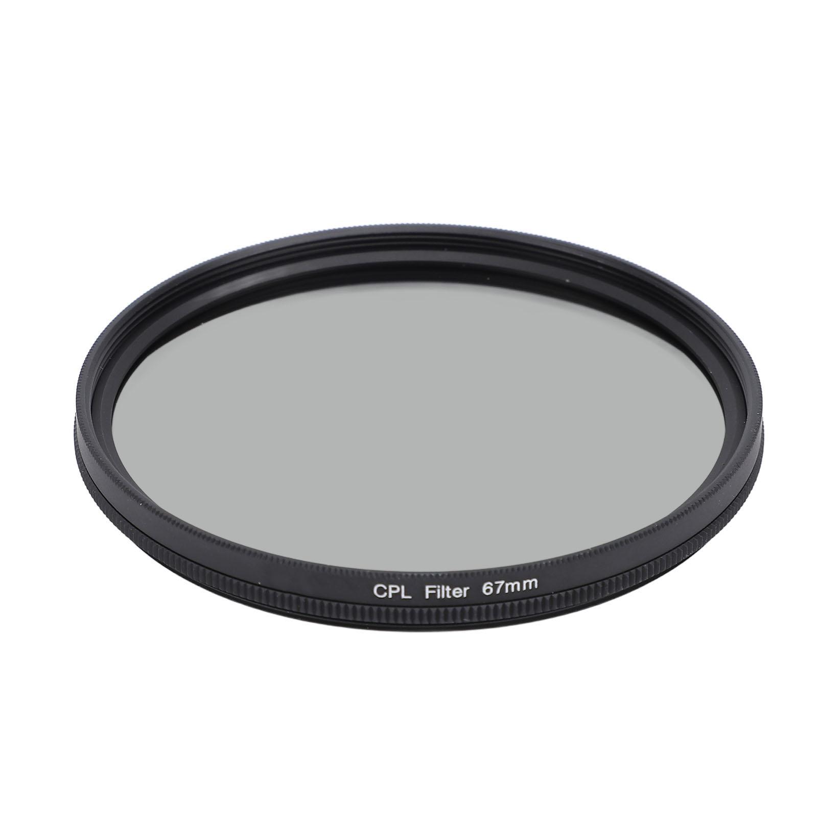 

Camera CPL Filter Aluminum Alloy Optical Glass Double Sided Multi Layer Coating Slim Frame 67MM CPL