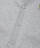 Wacky Willy Jersey V-Neck Pocket Cardigan Gray