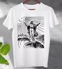 The Wave Off Kanagawa Surfing Jesus Funny 100% Cotton T-shirt Mens Tees Top Tee Unisex Men's, Ladies Top
