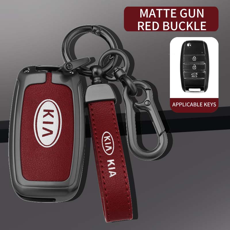 

2026 Горячая Автомобильная Наклейка Чехол-Оболочка Для Брелока Автомобиля Из Цинкового Сплава Для Kia Rio 3 K2 Ceed Cerato K3 Sportage 4 Picanto K5 Optima Sorento Fo