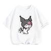 Summer Breathable Cute Kuromi Children's T-shirt for Boys and Girls Sanrio Cartoon