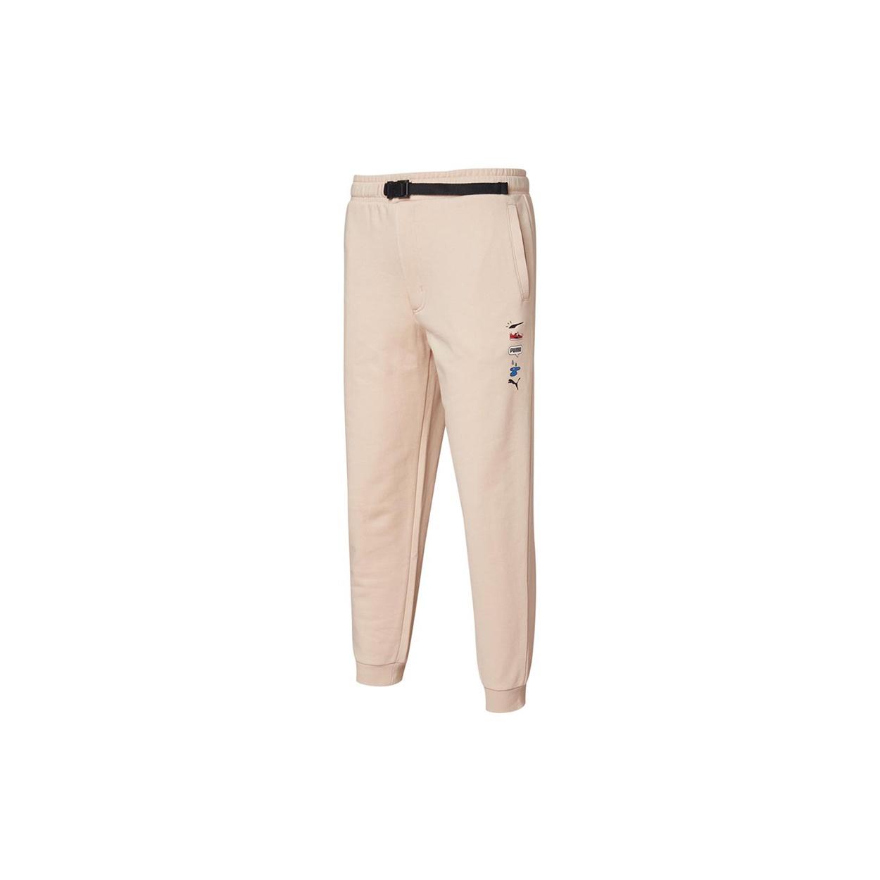 PUMA Akareness Pants Beige Black Men s 532039-68 M
