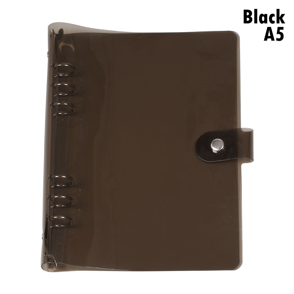 

A5 A6 прозрачная папка с перекидными листами из ПВХ, обложка для ноутбука, цвет макарон, 6 папок-переплетов, дневник, журнал, планировщик, школьные канцелярские принадлежности