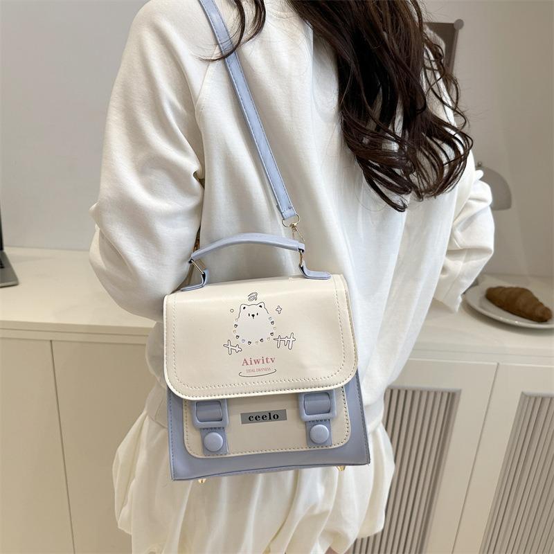 Linda mochila nova de verão, mochila universitária, mochila escolar para estudantes, bolsa de ombro mensageiro para deslocamento